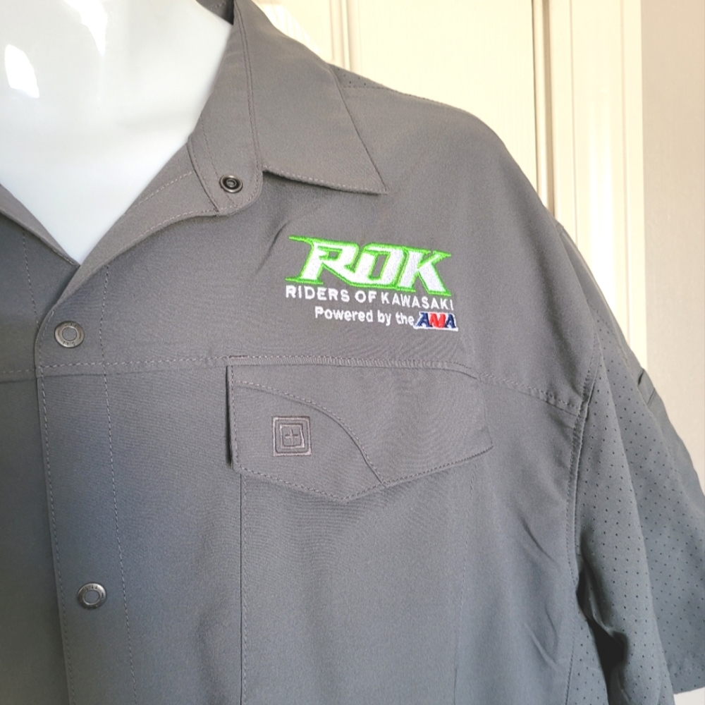 Kawasaki Men's Button Down Shirt - Sz XL, NWOT - Picture 2 of 12